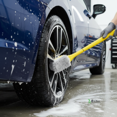 Umývacia kefa na auto dlhý