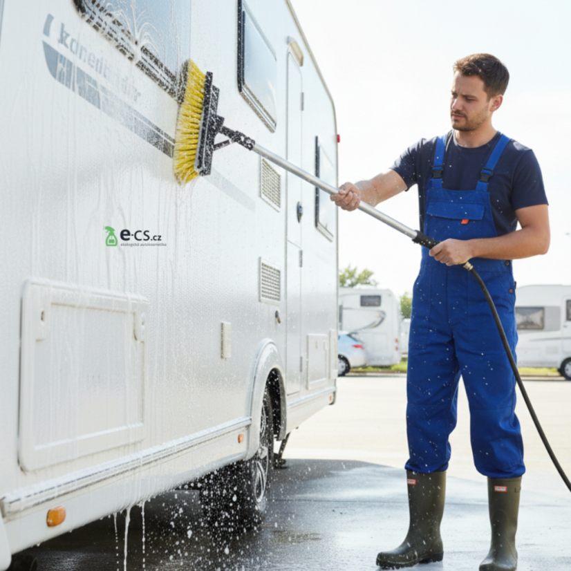 E-CS Kartáč na mytí aut 10" - pětistraný průtokový