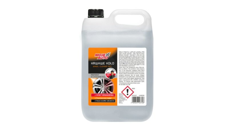 MOJE AUTO Čistič ráfků kol červený 5 l