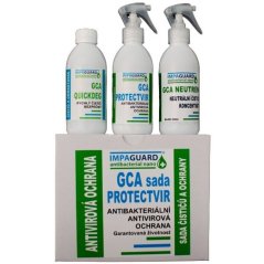 E-CS Antivirová a antibakteriální ochrana sada PROTECTVIR 90 dní- dezinfekce ploch