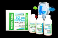 E-CS Antivirová a antibakteriální ochrana sada PROTECTVIR 90 dní- dezinfekce ploch