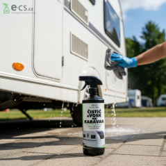 E-CS Čistič a vosk na karavan 1L