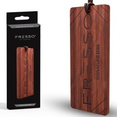 Závesná vôňa v dreve FRESSO Signature Man Hanger