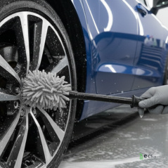 Flexibilní kefa na kola 2v1