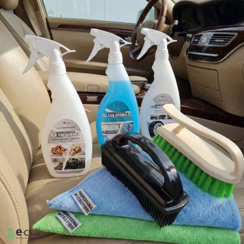 Sada príslušentvo na čistenie interiéru