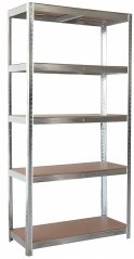 regál policový HOBBY 900x400x1800mm pozink