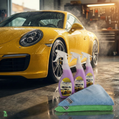 E-CS Sada 3x Nano vosk 500 ml+ 2x mikro utěrka