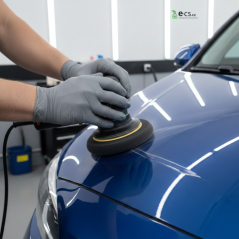 E-CS Leštící kotouč- 150 mm š. 25 mm  černý - měkký