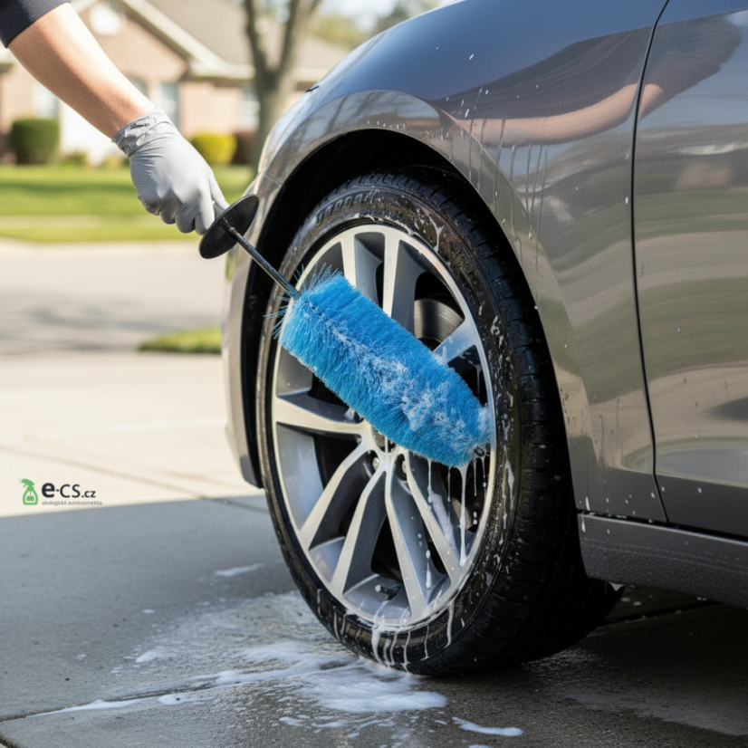 E-CS Velký kartáč na kola