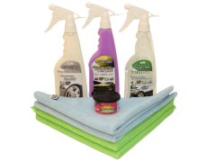 E-CS Sada autokosmetiky s nano voskem 3 x 500 ml
