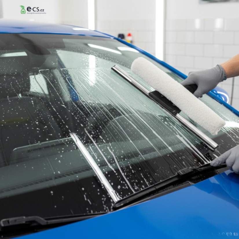 E-CS Profi stěrka na okna 36 cm- průtoková