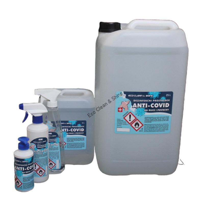 Anti-Covit (Anti-Covid) alkoholová dezinfekce pumpička 250 ml