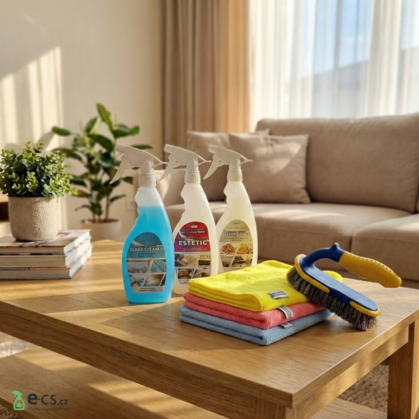 E-CS Čističí sada pro domácnost 3x 500 ml