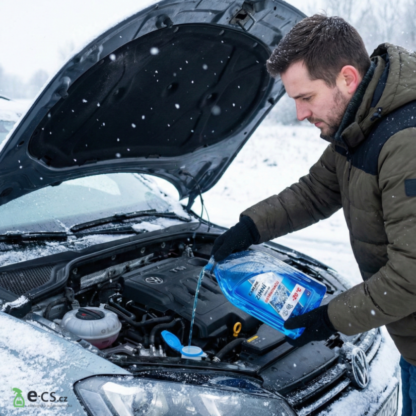 Zimní nemrznoucí směs do odstřikovačů 4L