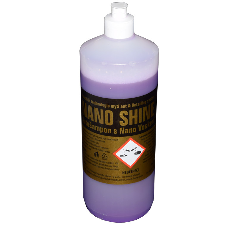 Autošampon s nano voskem Eco Clean & Shine Nano Shine 1 l