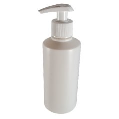 Láhve HDPE s dávkovací pumpičkou 250 ml