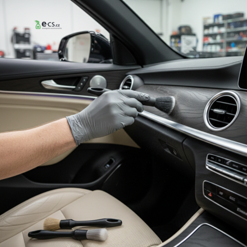 Prémiové detailingové štetce – Sada 3 kusov