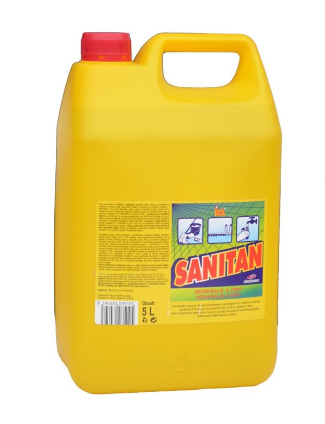 Ideál Sanitan - čistiaci dezinfekčný prostriedok 5 l