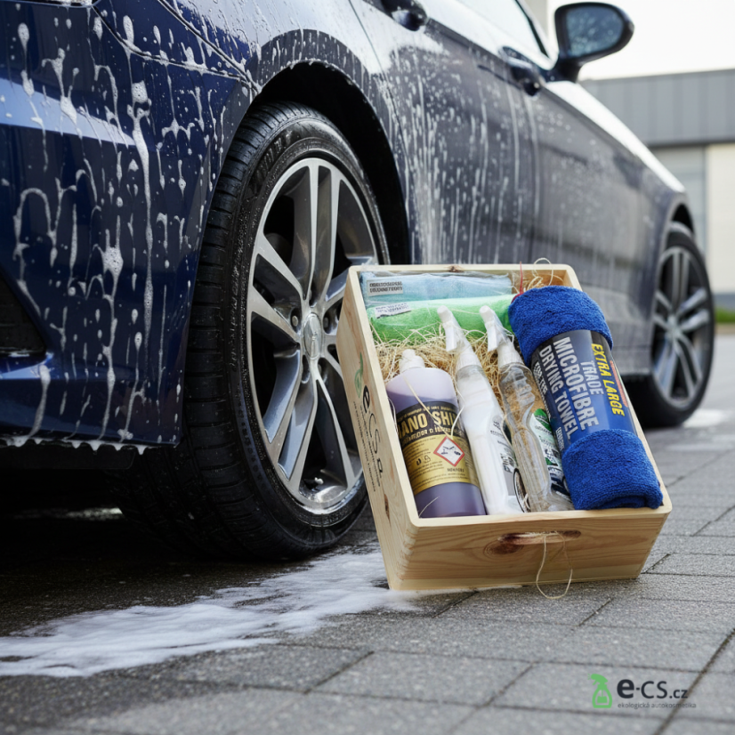 Sada autokozmetiky pre umývanie áut vodou