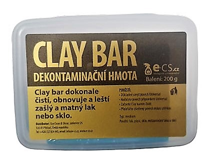 Dekontaminačný clay plastelína